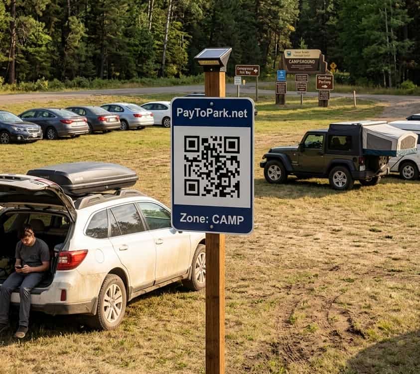 Campground Parking