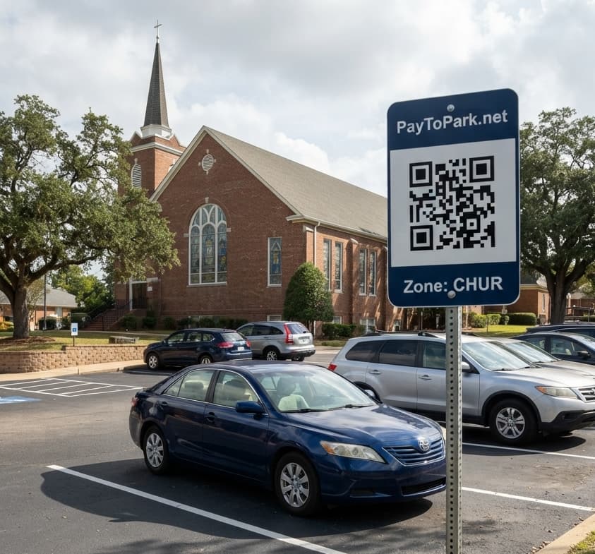 Church Parking Lot