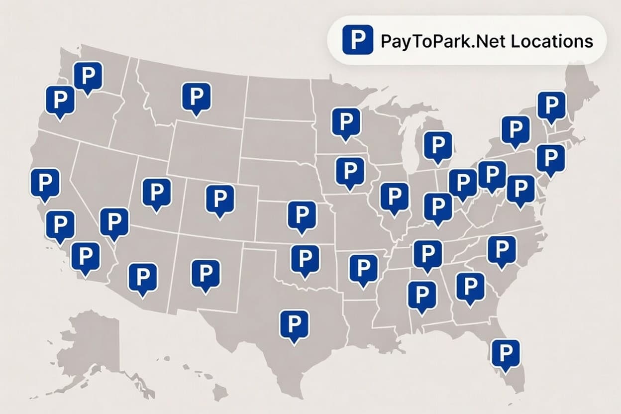 PayToPark Map