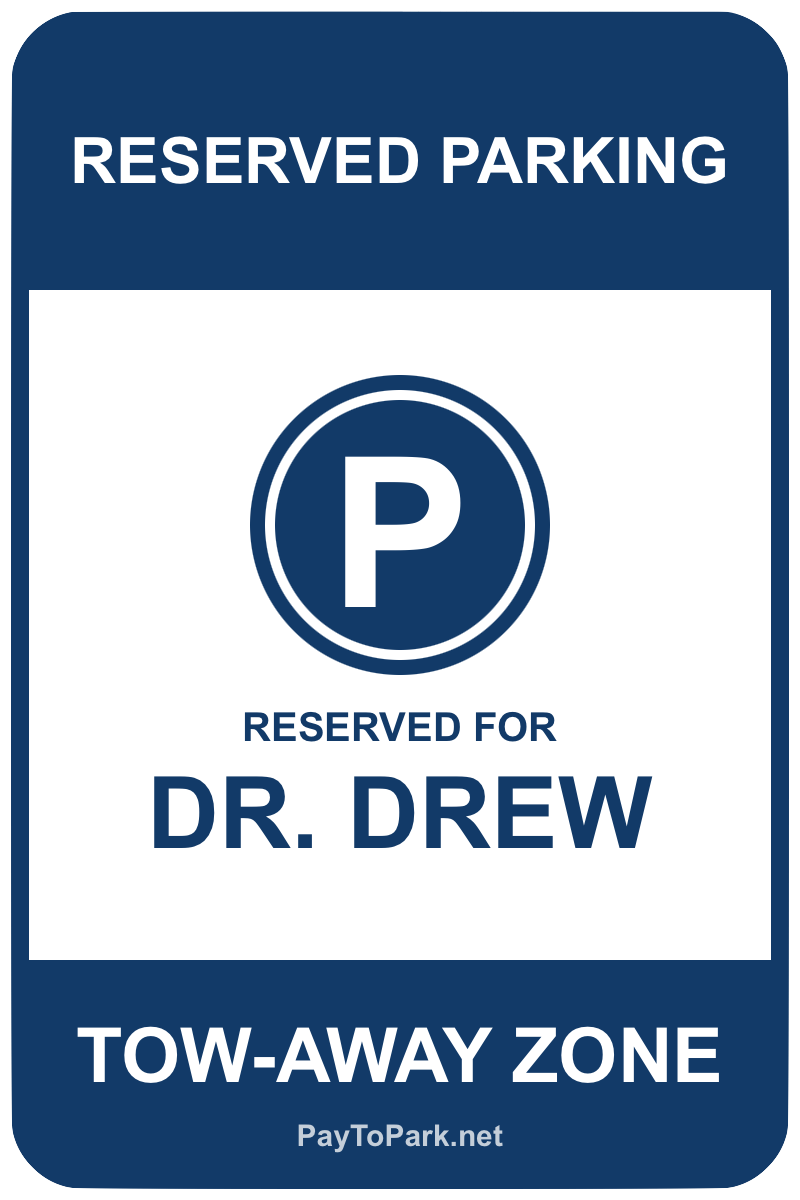 Reserved Parking Sign template – free printable reserved parking sign maker